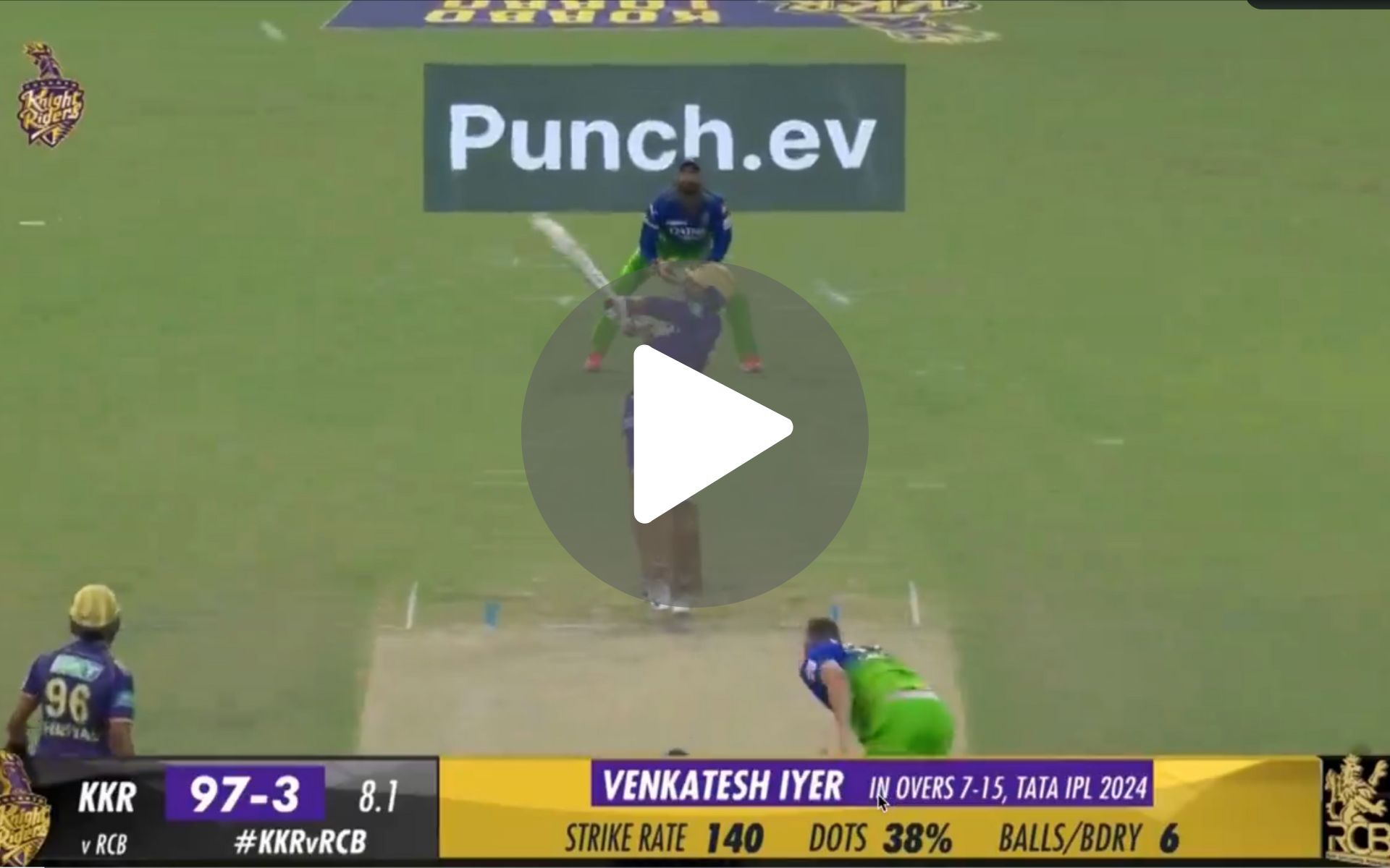 [Watch] Cam Green's 'Well-Targeted' Short Ball Foxes Iyer, Not Shreyas But Venkatesh